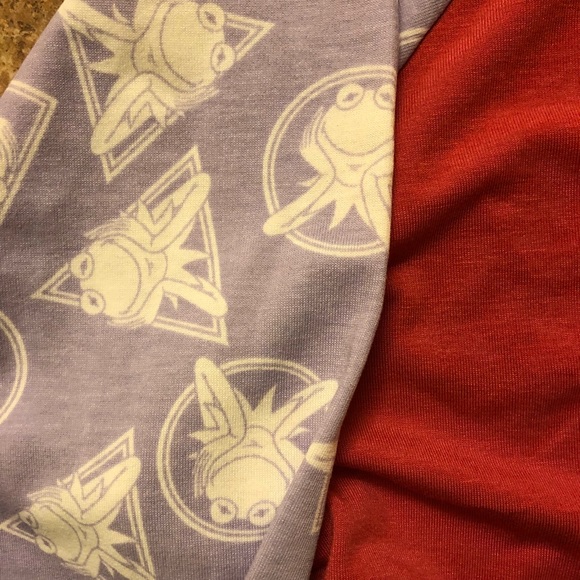 Lularoe Disney Randy - size large - Kermit - Picture 4 of 4